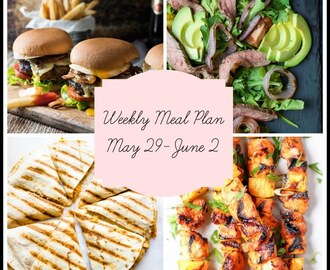 Memorial Day Foods + Leftover Recipes: Meal Plan Week of May 29-June 2