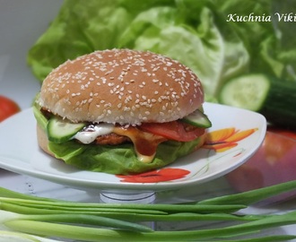 Zdrowy fast food czyli hamburger drobiowy
