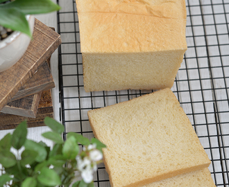 Japanese Shokupan Condensed Milk Sandwich Bread - Recipe Two: Soft, White and Chewy!