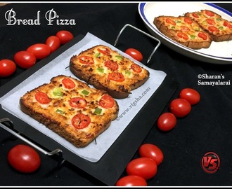 Bread Pizza - Vegetarian Version