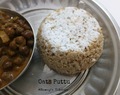 Oats puttu / Steamed oats cake