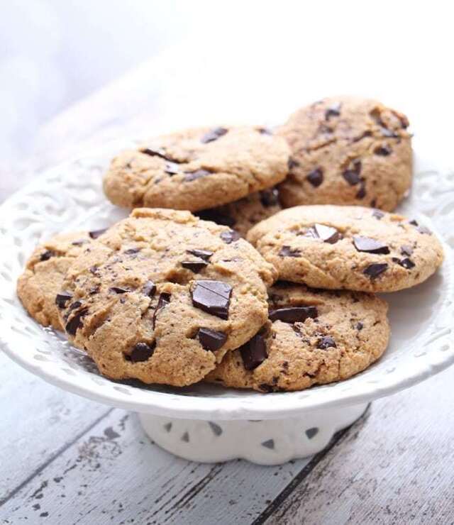 Amerikanske cookies uten sukker