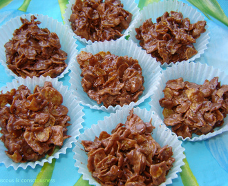 Chocolate Caramel Crispy Cakes Recipe for I Heart Cooking Clubs