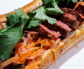 Bánh Mì met biefstuk – Vietnamees broodje