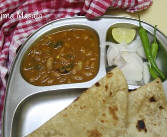 Rajma Masala with Chapati