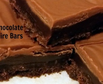 No Bake Triple Chocolate Millionaire Bars