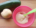 Babybrei selbstgemacht - Zucchini, Kartoffel, Dinkel (ab dem 4. Monat)
