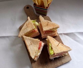 cuando no se que almorzar | club sandwich
