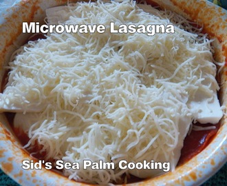 Renee's Microwave Lasagna