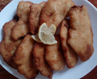 Filetes de pescada panados