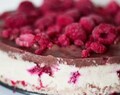 Witte Chocolade-Frambozen ‘Cheese’ Cake