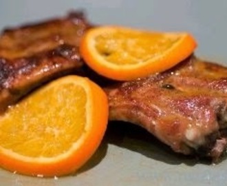 Como preparar costillas de cerdo con salsa de naranja
