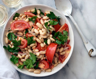 Tomato and White Bean Salad with Capers