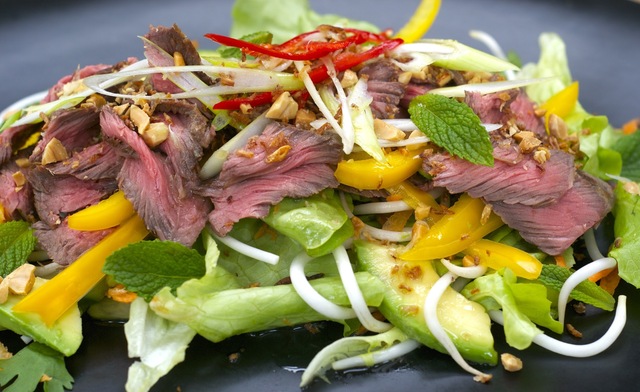 beef salad with thai dressing