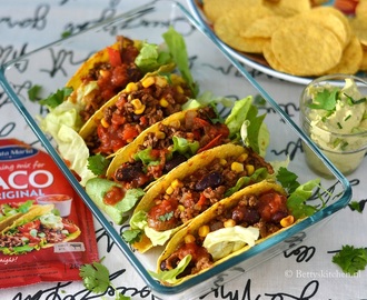 Taco’s met gehakt en mais