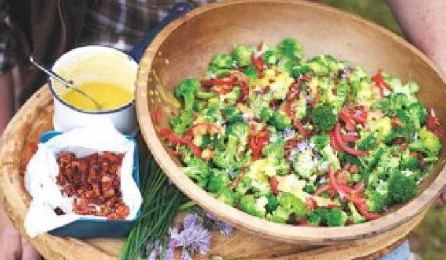 Jamie Oliver: Brokkoli saláta