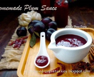 My Homemade Plum sauce / Saus Buah Prem
