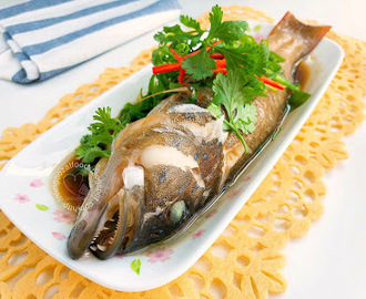 Cantonese Style Steamed Fish 港式蒸鱼