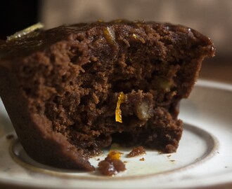 Mini muffins chocolat/orange au micro-ondes