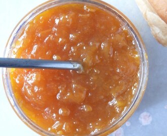 apricot jam recipe using fresh apricots/marudhuskitchen