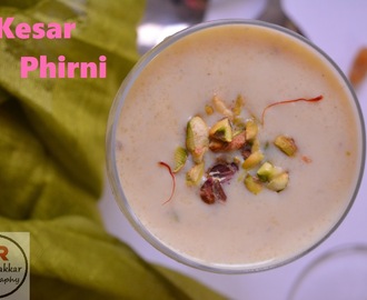 Phirni Recipe, How to make Kesar Phirni Recipe | Rice Pudding with Pistachio and Saffron