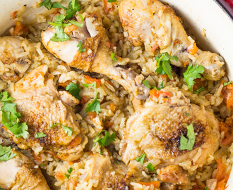 Chicken Paprika with Rice