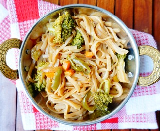 Recipe of Chinese style Rice broccoli noodles