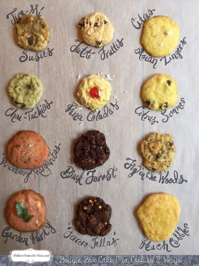 RECIPE: Bougie Cake Mix Cookies 12 Ways