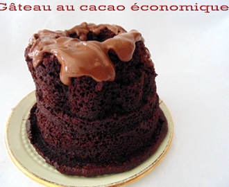 Gâteau au cacao économique