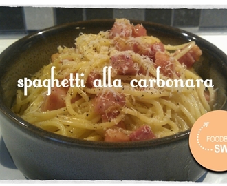 spaghetti alla carbonara …