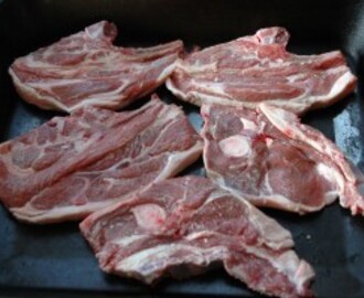Braised Italian Herbed Lamb Shoulder Chops