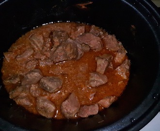 Carne de porco à portuguesa (versão slow cooker)