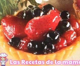 Receta de Tartaletas con fruta glaseada
