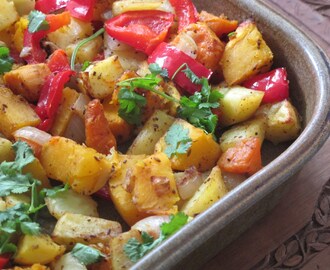 Spicy Indian Roasted Vegetables