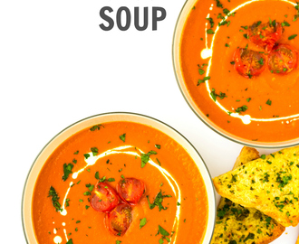 Recipe: Roasted Tomato & Red Pepper Soup