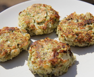 Broccoli and Cauliflower Fritters