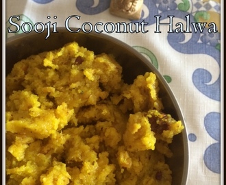 Sooji Coconut Halwa | Rava Kobbari Halwa | Rava Sheera | Halwa Recipes | South Indian Festival Sweets | Pooja Nivedyam Recipes