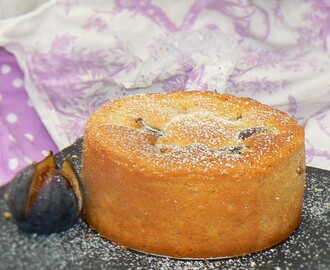 Vegan Pear, Fig & Ginger Cake (dairyfree, eggfree, soyfree)
