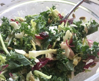 Copycat Costco's Sweet Kale Salad Mix
