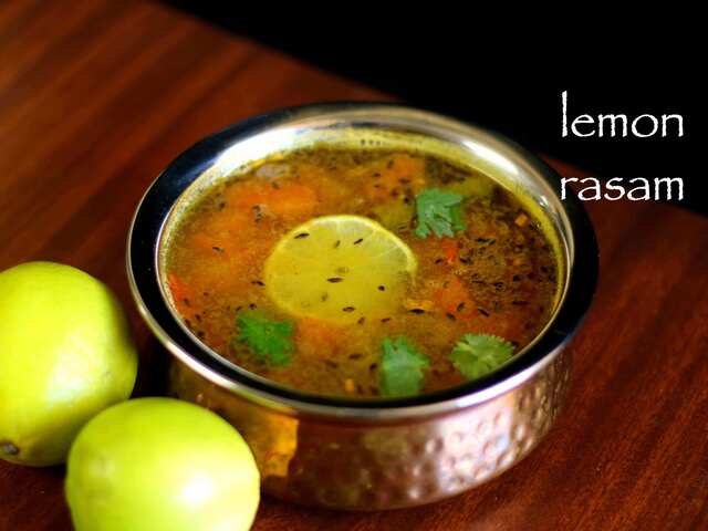 lemon rasam recipe | nimbu rasam recipe | south indian lemon rasam