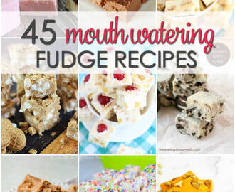 45 Mouthwatering Fudge Recipes