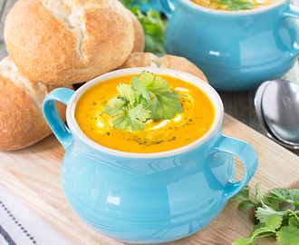 Easy Carrot & Coriander Soup