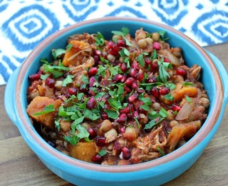 Slow Cooker Chicken and Sweet Potato Tagine
