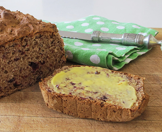Date & Cranberry Breakfast, Morning or Afternoon Tea Loaf