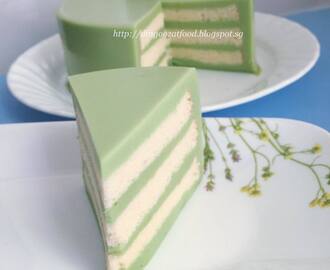 Pandan Kaya/ Layer Cake 斑斓咖央层蛋糕 （中英文食谱）