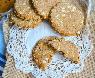Biscuits digestifs aux flocons d'avoine
