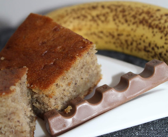 ciasto bananowe z czekoladą