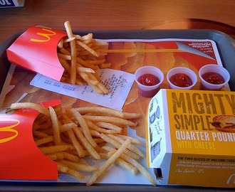 Ingredientes de las patatas fritas de McDonald's (II): comida basura