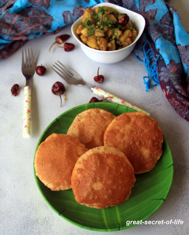 Banarasi Kachori and raswale aloo Recipe - Breakfast Recipe - Kids special