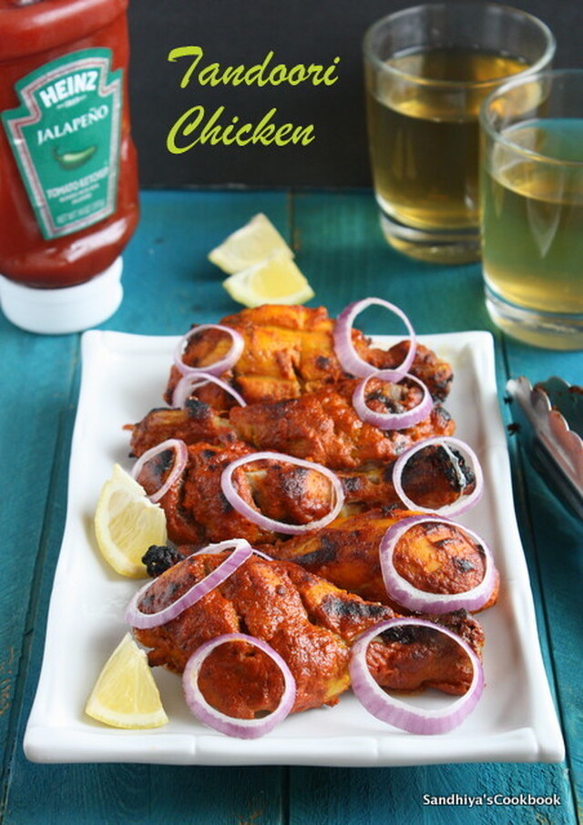 Tandoori Chicken | Tandoori Chicken in Oven